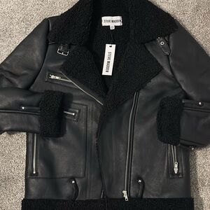 Steve Madden Black Leather Jacket
